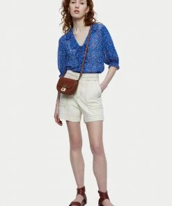 Jigsaw Blue Stem Ditsy Short Sleeve Blouse -Jigsaw Sales Shop unnamed file 1006 scaled