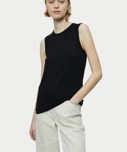 Jigsaw Sleeveless Slinky T-Shirt