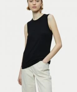 Jigsaw Sleeveless Slinky T-Shirt 9 Jigsaw Sleeveless Slinky T-Shirt -Jigsaw Sales Shop unnamed file 1023