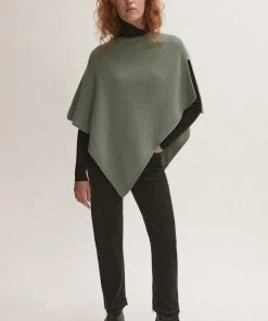 Jigsaw Green Wool Cashmere Open Poncho -Jigsaw Sales Shop unnamed file 1032 scaled
