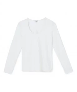 Jigsaw White Double Front Scoop T-Shirt -Jigsaw Sales Shop unnamed file 1046 scaled