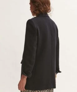 Jigsaw Black Relaxed Herringbone Blazer 8 Jigsaw Black Relaxed Herringbone Blazer -Jigsaw Sales Shop unnamed file 1056 scaled