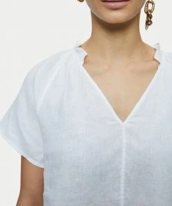 Jigsaw White Linen Ruffle Top -Jigsaw Sales Shop unnamed file 1087 scaled