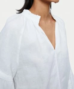 Jigsaw White Light Linen Pleat Detail Top -Jigsaw Sales Shop unnamed file 1100 scaled