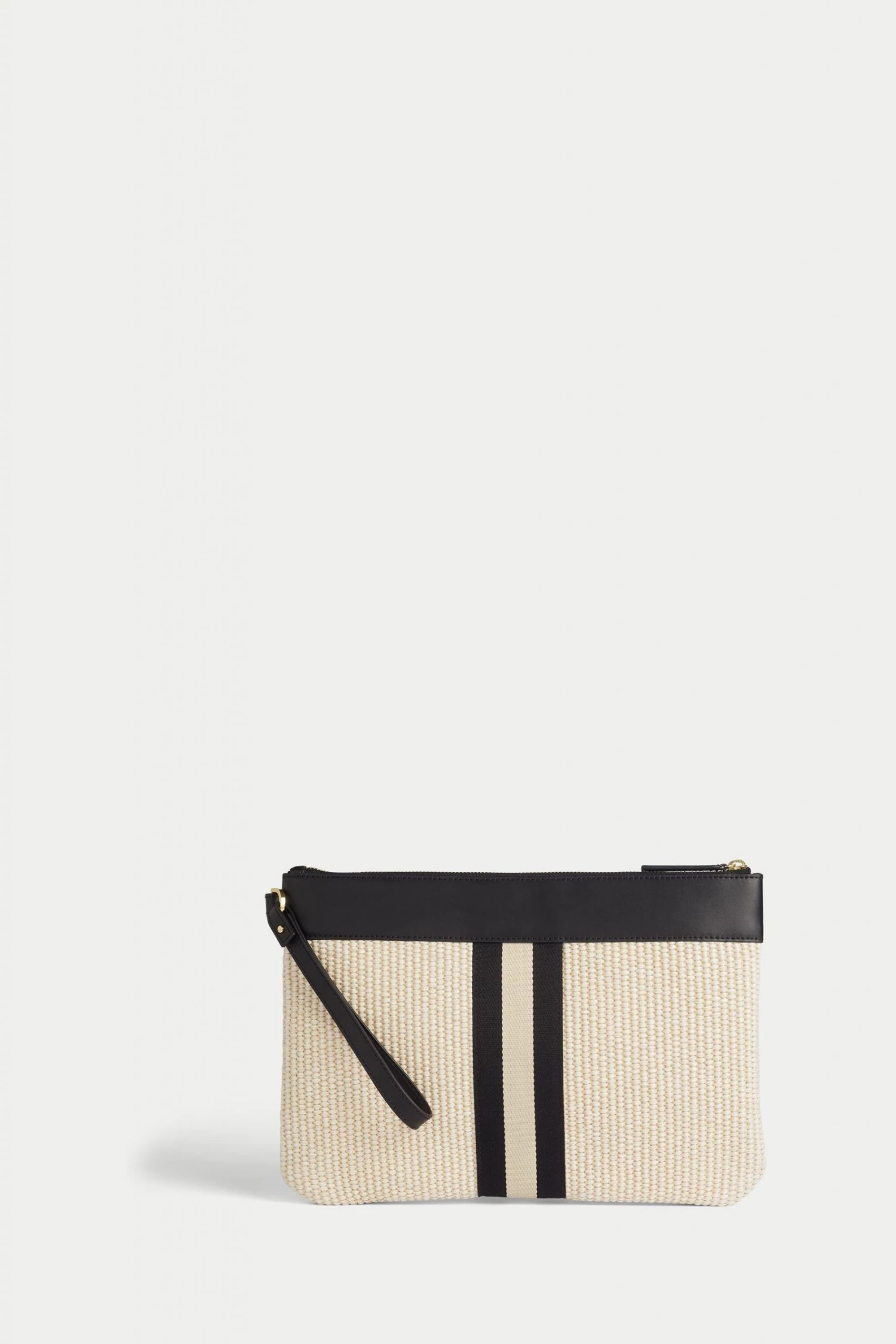 Jigsaw Ainsley Cream Jute Pouch 2 Jigsaw Ainsley Cream Jute Pouch - Image 2