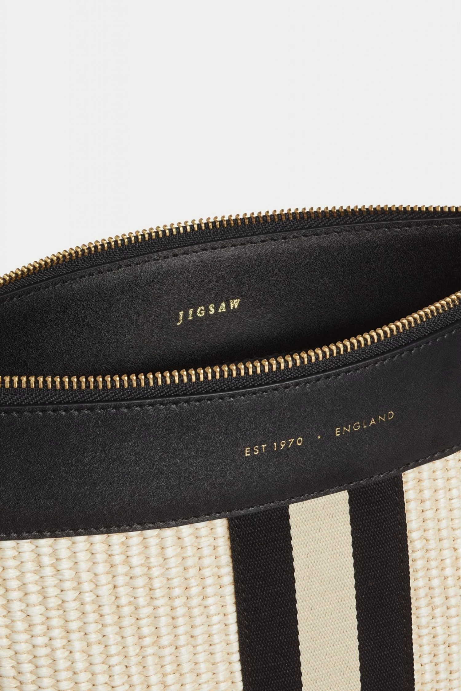 Jigsaw Ainsley Cream Jute Pouch 4 Jigsaw Ainsley Cream Jute Pouch - Image 4