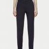 Jigsaw Black Fluid Twill Palmer Trousers