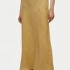 Jigsaw Natural Linen Cross Dye Maxi Skirt