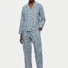 Jigsaw Blue Floral Brocade Pyjamas