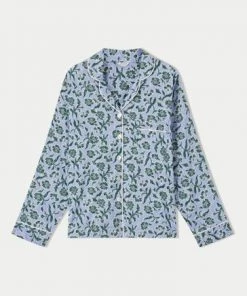 Jigsaw Blue Floral Brocade Pyjamas -Jigsaw Sales Shop unnamed file 1141