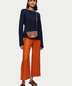 Jigsaw Blue Pure Linen Slanted Rib Jumper -Jigsaw Sales Shop unnamed file 1146 scaled