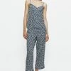 Jigsaw Blue Bell Floral Cami And Cropped Pyjamas