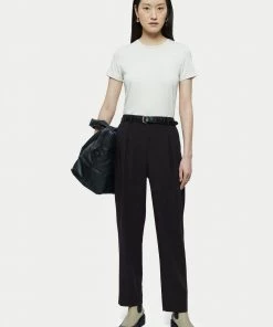 Jigsaw Black Fluid Twill Logan Trousers -Jigsaw Sales Shop unnamed file 121 scaled