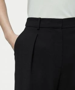 Jigsaw Black Fluid Twill Logan Trousers -Jigsaw Sales Shop unnamed file 122 scaled