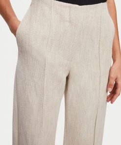 Jigsaw Cream Linen Cotton Hale Trousers -Jigsaw Sales Shop unnamed file 137 scaled