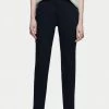 Jigsaw Blue Palmer Portofino Linen Trousers