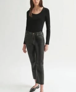 Jigsaw Black Double Front Scoop T-Shirt -Jigsaw Sales Shop unnamed file 15