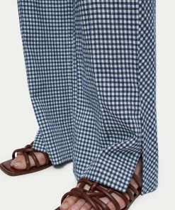 Jigsaw Blue Linen Check Trousers 10 Jigsaw Blue Linen Check Trousers -Jigsaw Sales Shop unnamed file 158 scaled