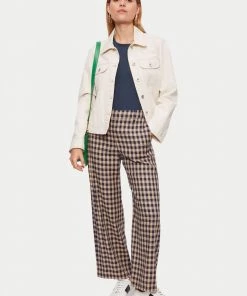 Jigsaw Blue Linen Checked Dale Trousers -Jigsaw Sales Shop unnamed file 176 scaled