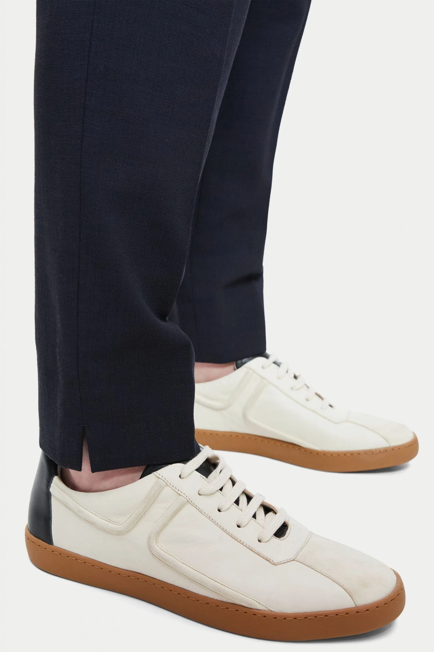 Jigsaw Blue Crosshatch Palmer Trousers 5 Jigsaw Blue Crosshatch Palmer Trousers - Image 5