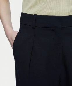 Jigsaw Blue Crosshatch Logan Trousers -Jigsaw Sales Shop unnamed file 187 scaled