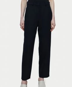 Jigsaw Blue Nevis Wool Twill Trousers