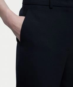 Jigsaw Blue Nevis Wool Twill Trousers -Jigsaw Sales Shop unnamed file 198 scaled