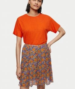 Jigsaw Orange Linen Kimono Sleeve T-Shirt -Jigsaw Sales Shop unnamed file 20 scaled