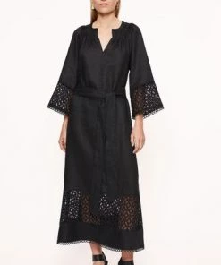 Jigsaw Lillia Black Broderie Midi Dress -Jigsaw Sales Shop unnamed file 257
