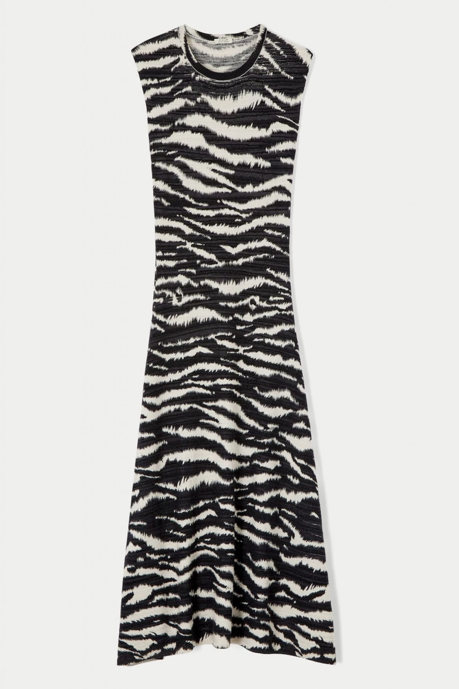Jigsaw Zebra Print Knitted Dress 6 Jigsaw Zebra Print Knitted Dress - Image 6