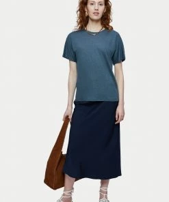 Jigsaw Grey Linen Kimono Sleeve T-Shirt -Jigsaw Sales Shop unnamed file 3 scaled