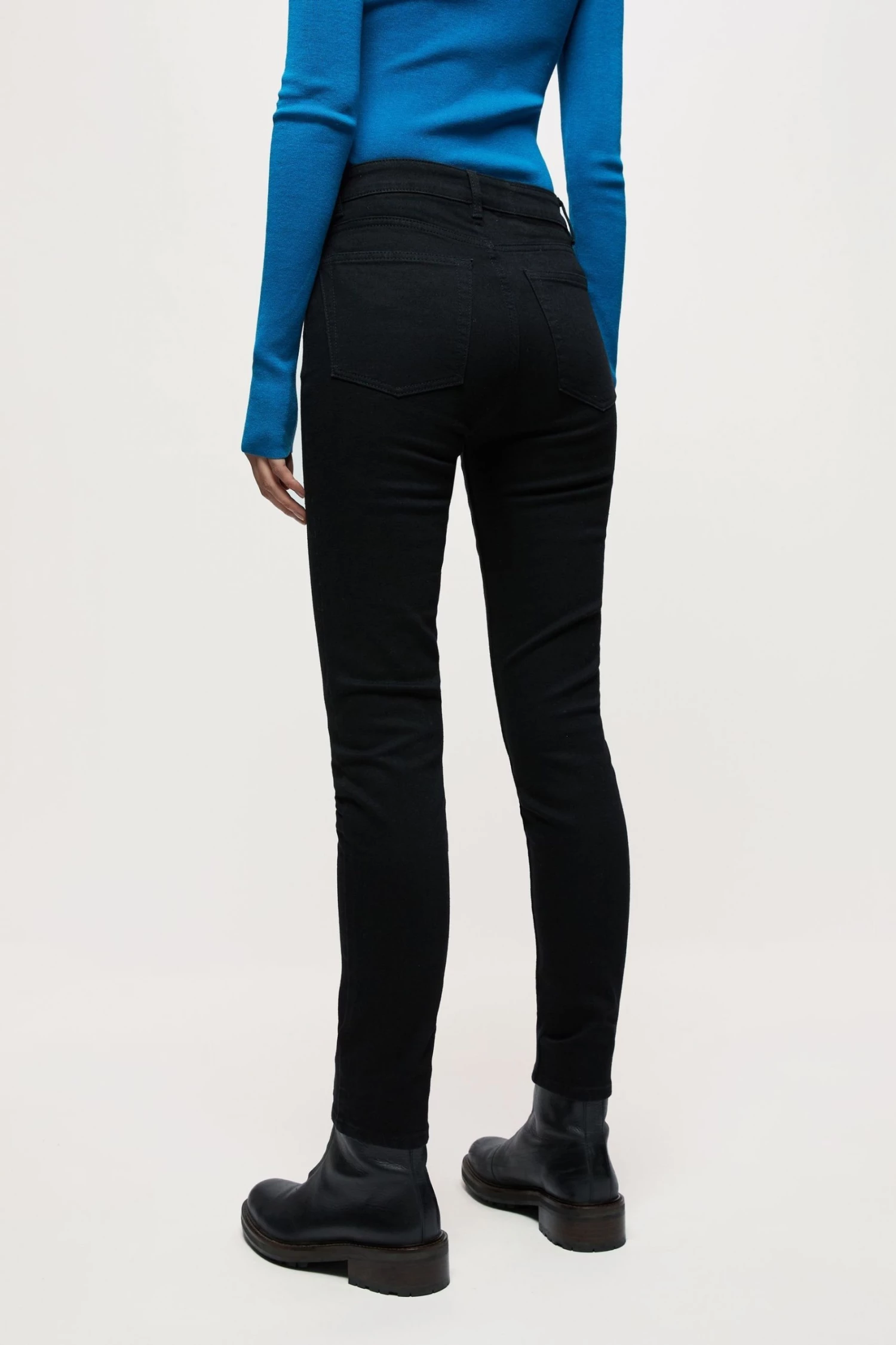 Jigsaw Black 30" Hayne Slim Leg Jeans 2 Jigsaw Black 30" Hayne Slim Leg Jeans - Image 2