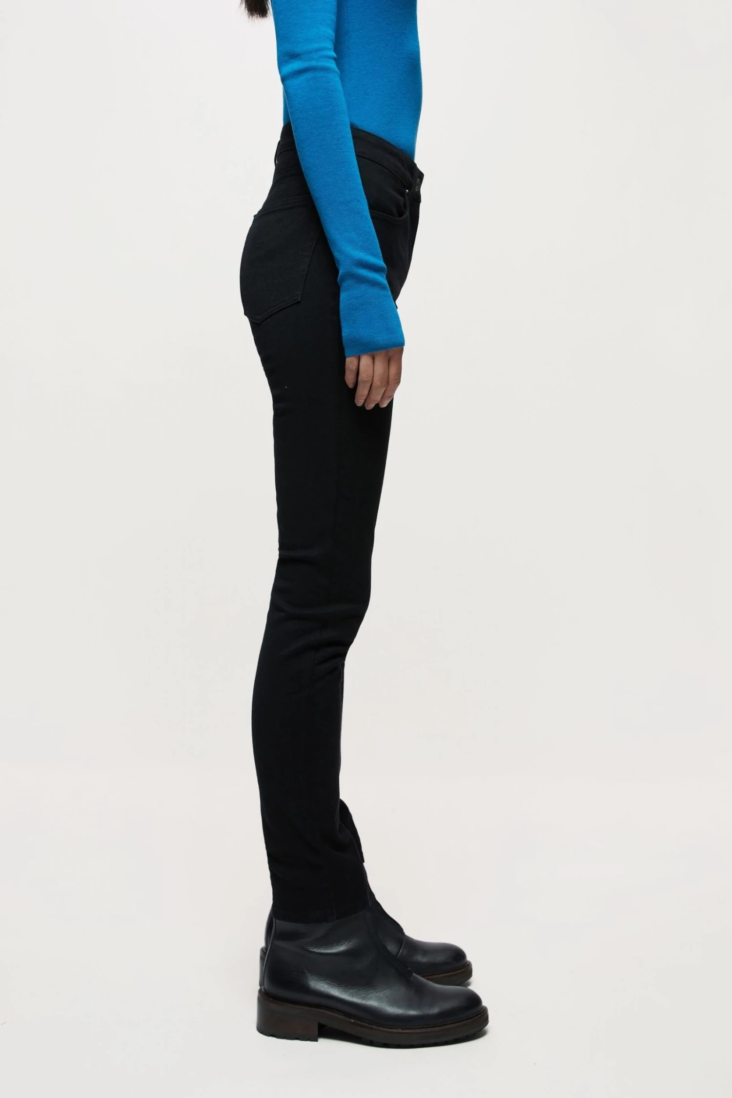 Jigsaw Black 30" Hayne Slim Leg Jeans 3 Jigsaw Black 30" Hayne Slim Leg Jeans - Image 3