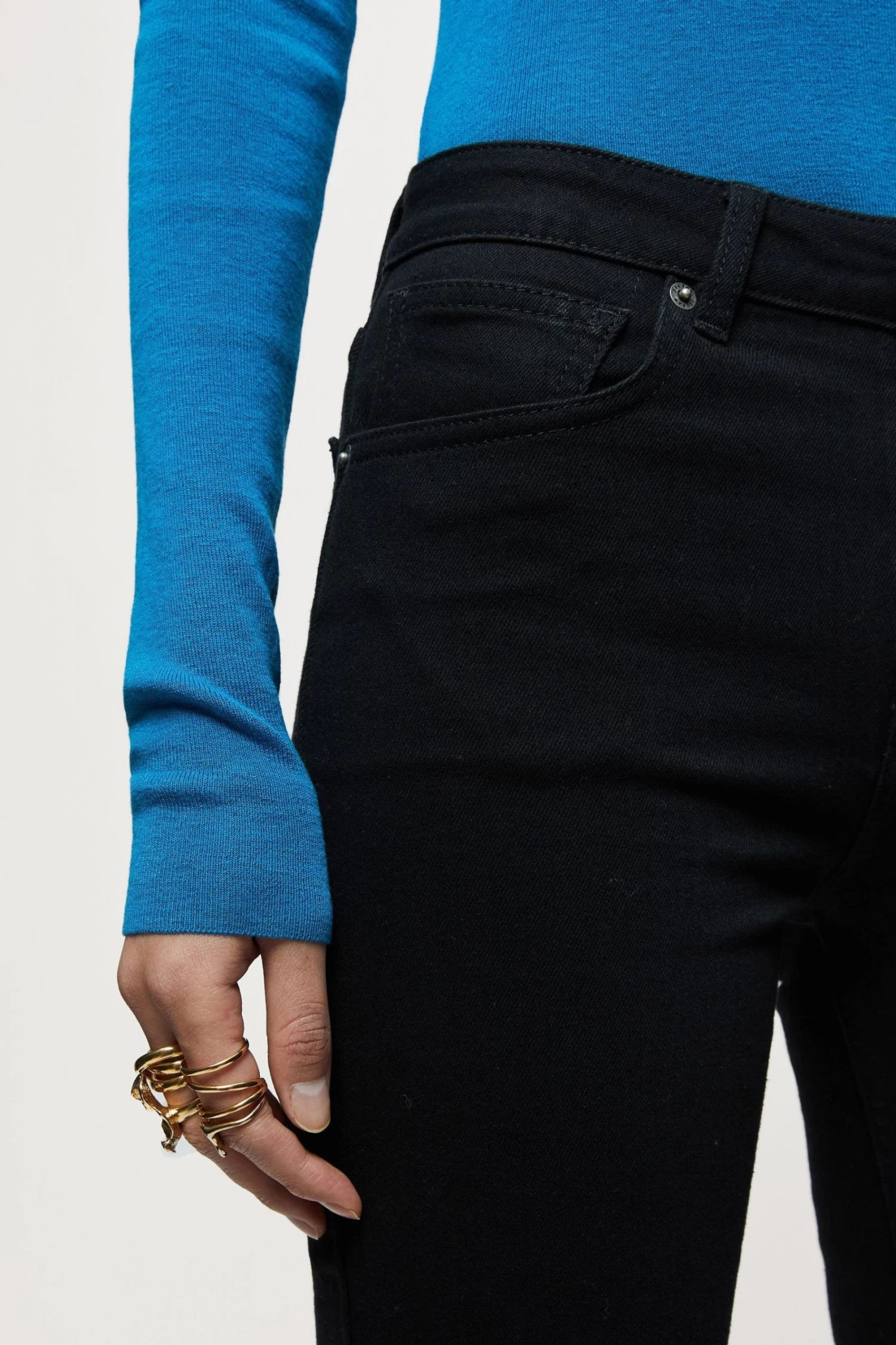 Jigsaw Black 30" Hayne Slim Leg Jeans 5 Jigsaw Black 30" Hayne Slim Leg Jeans - Image 5