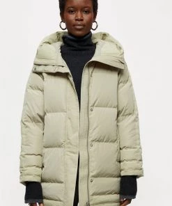 Jigsaw Green Brea Eco Down Puffer Jacket