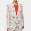 Jigsaw Pink Sunkissed Floral Blazer