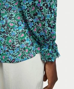 Jigsaw Blue Vintage Poppy Crinkle Top -Jigsaw Sales Shop unnamed file 403 scaled