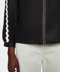 Jigsaw Black Linen Ric Rac Top -Jigsaw Sales Shop unnamed file 410 scaled