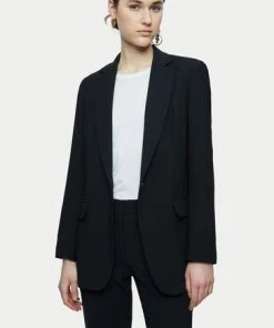 Jigsaw Black Fluid Twill Knox Blazer 11 Jigsaw Black Fluid Twill Knox Blazer -Jigsaw Sales Shop unnamed file 449