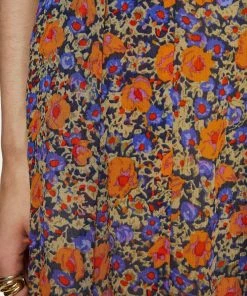 Jigsaw Orange Vintage Poppy Mini Skirt -Jigsaw Sales Shop unnamed file 465 scaled