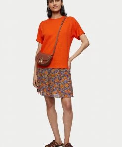 Jigsaw Orange Vintage Poppy Mini Skirt -Jigsaw Sales Shop unnamed file 466 scaled