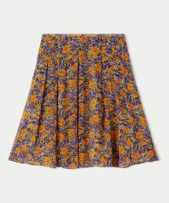 Jigsaw Orange Vintage Poppy Mini Skirt -Jigsaw Sales Shop unnamed file 467 scaled