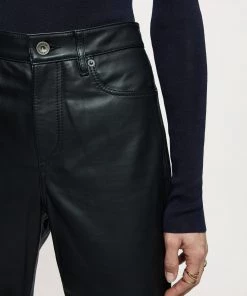 Jigsaw Black Leather Lea Jeans -Jigsaw Sales Shop unnamed file 473 scaled