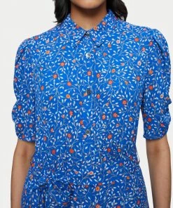 Jigsaw Blue Stem Ditsy Shirt Dress -Jigsaw Sales Shop unnamed file 496 scaled