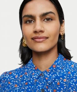 Jigsaw Blue Stem Ditsy Shirt Dress -Jigsaw Sales Shop unnamed file 497 scaled