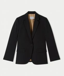 Jigsaw Black Fluid Twill Brook Blazer 6 Jigsaw Black Fluid Twill Brook Blazer -Jigsaw Sales Shop unnamed file 514 scaled