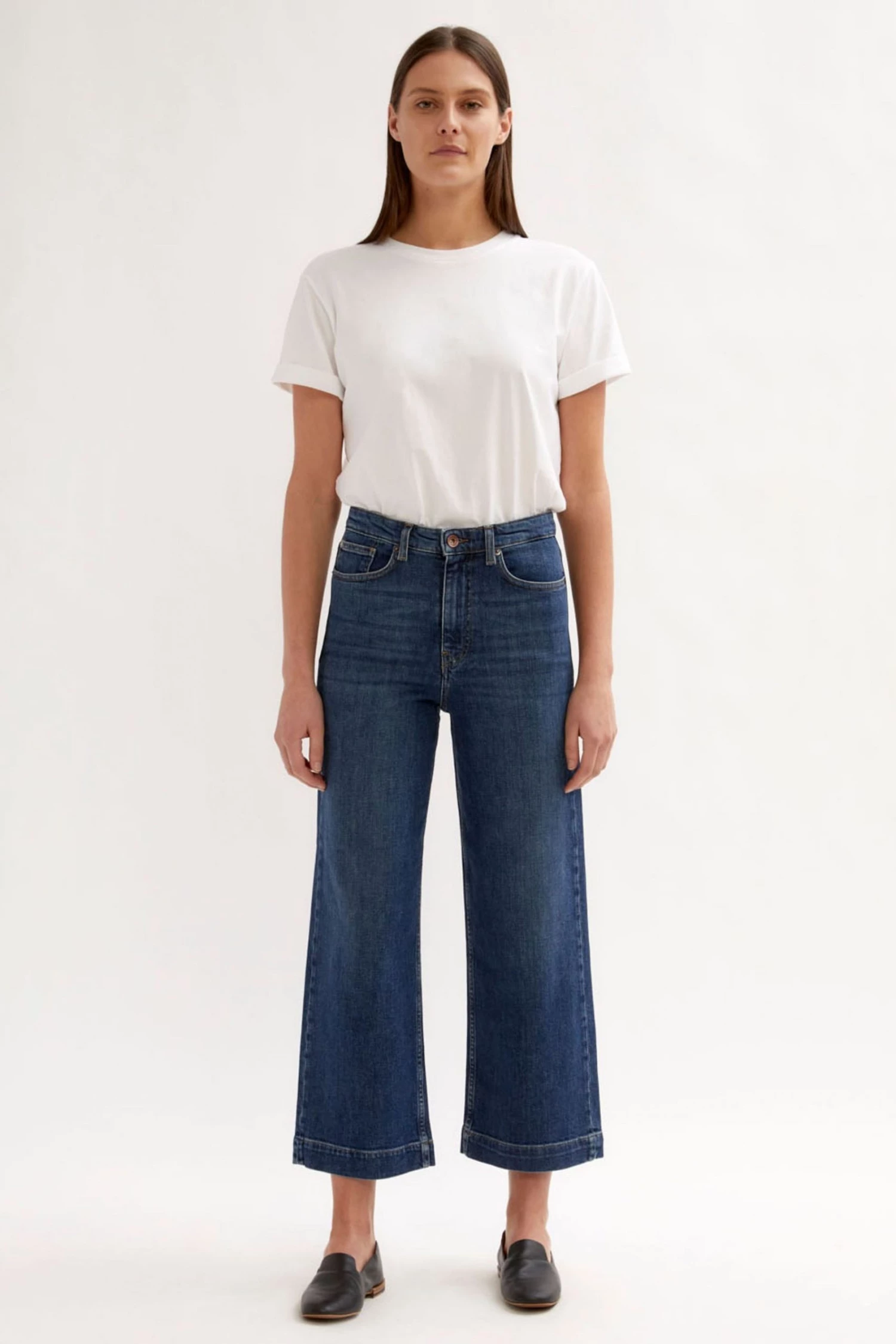 Jigsaw Tyne Wide Leg Jeans 3 Jigsaw Tyne Wide Leg Jeans - Image 3