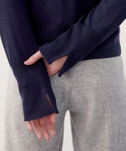 Jigsaw Blue Merino Crew Neck Jumper -Jigsaw Sales Shop unnamed file 539 scaled