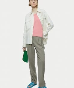 Jigsaw Pink Supima Short Sleeve T-Shirt -Jigsaw Sales Shop unnamed file 55 scaled