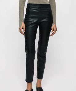 Jigsaw Black Stretch Leather Leggings -Jigsaw Sales Shop unnamed file 550 scaled